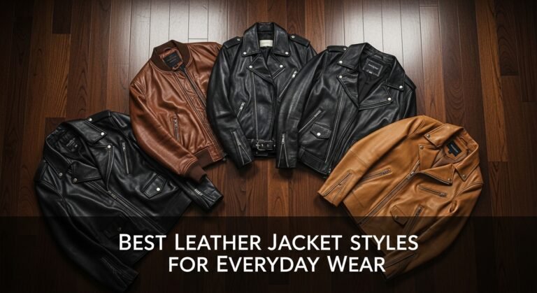 Read more about the article Best Leather Jacket Styles for Everyday Wear — Complete Guide