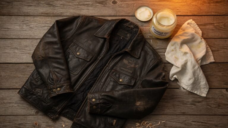 Read more about the article Can You Use Coconut Oil on a Leather Jacket?