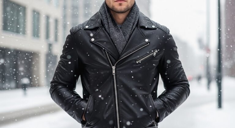 Read more about the article Can You Wear Leather Jackets in Snow?