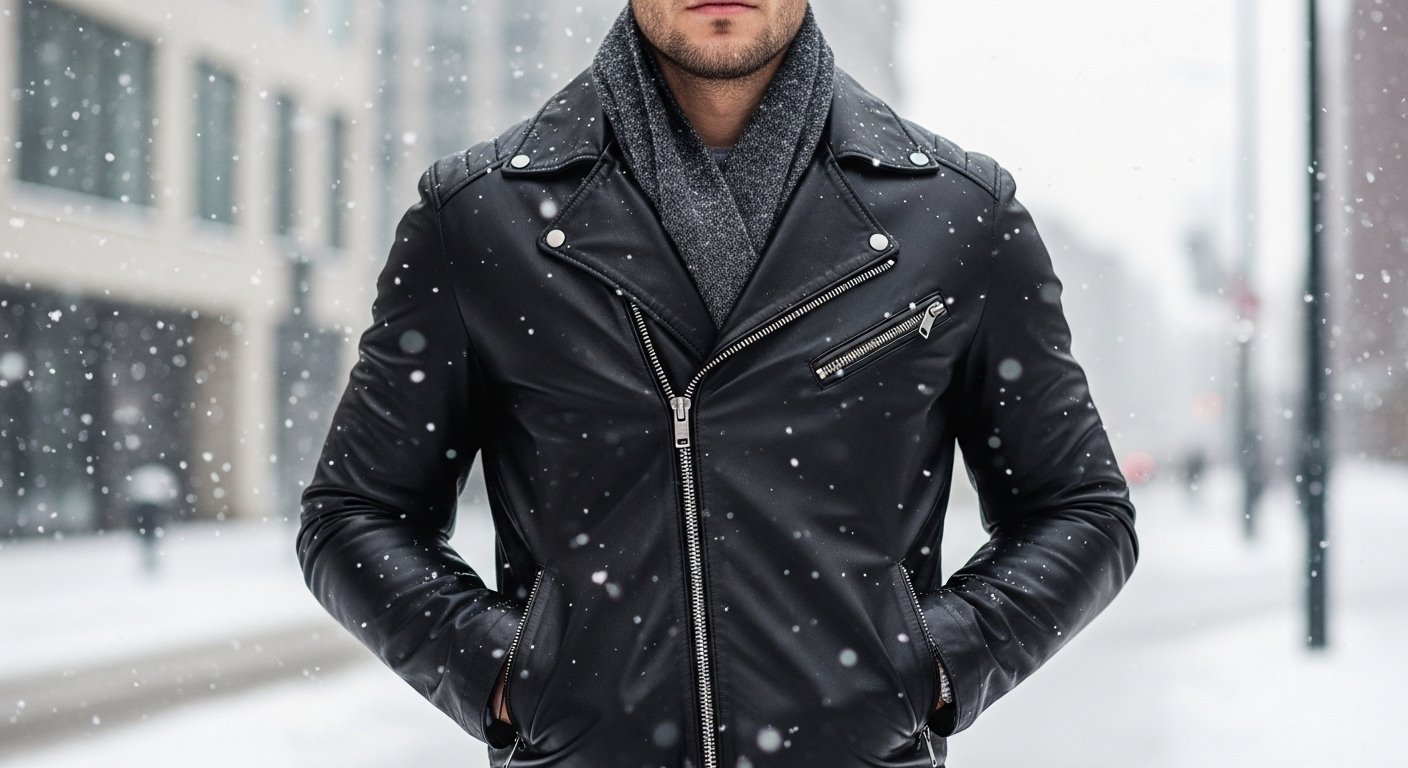 You are currently viewing Can You Wear Leather Jackets in Snow?