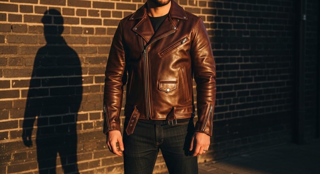 Cowhide Leather Jacket