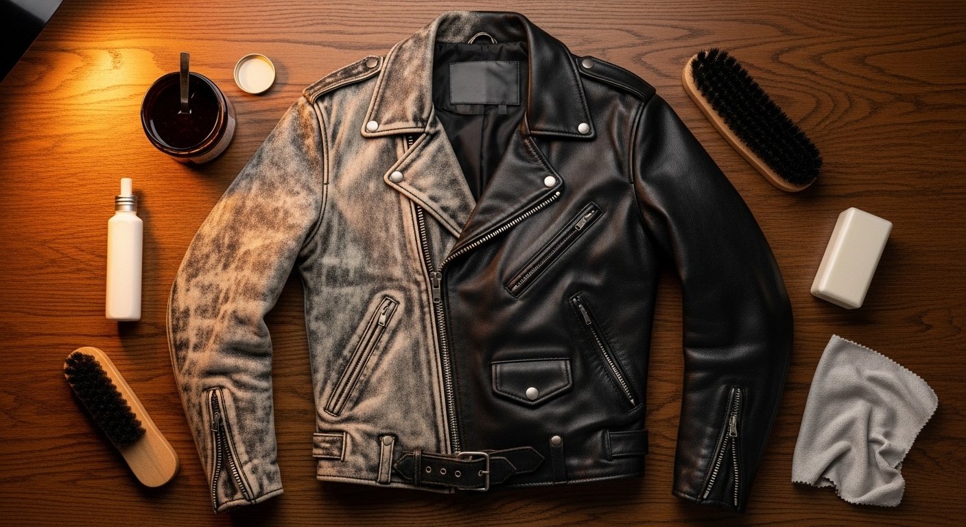 You are currently viewing How to Fix Faded Leather Jacket Color: The Complete Restoration Guide