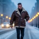 How to style a leather jacket for winter