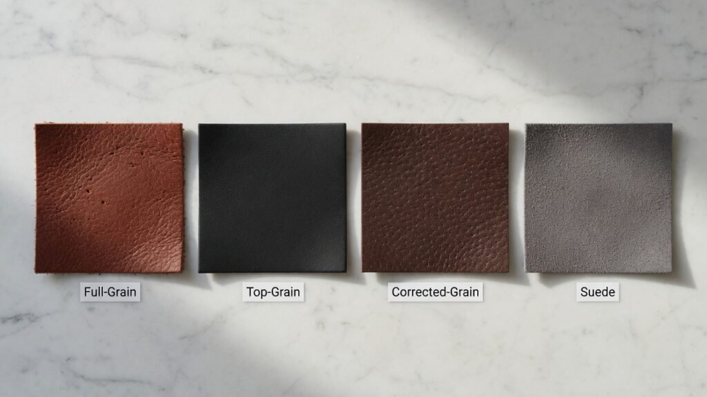 Leather Types Comparison