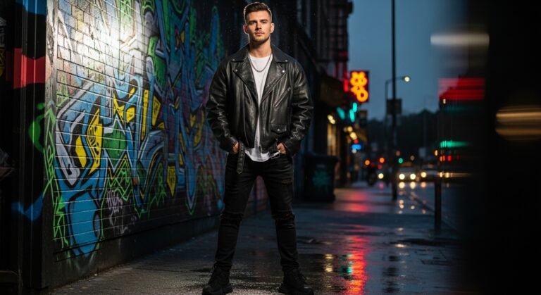 Read more about the article Streetwear leather jacket styles explained